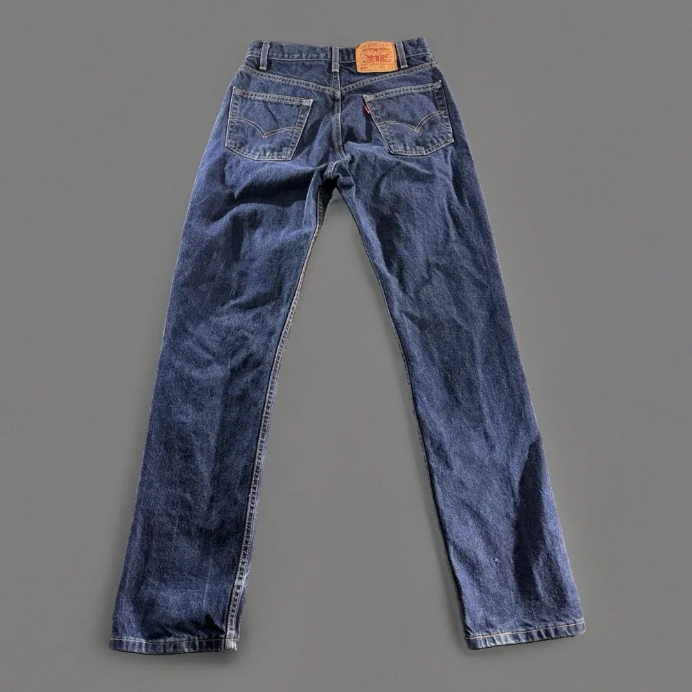 Levi's 505 Jeans Straight Mens 31x34 (30x34) Med Wash Blue Made in USA